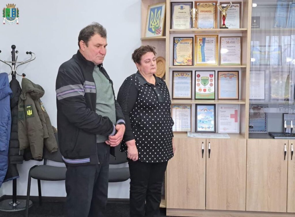 В Одесской области родителям пропавшего без вести военного вручили государственную награду